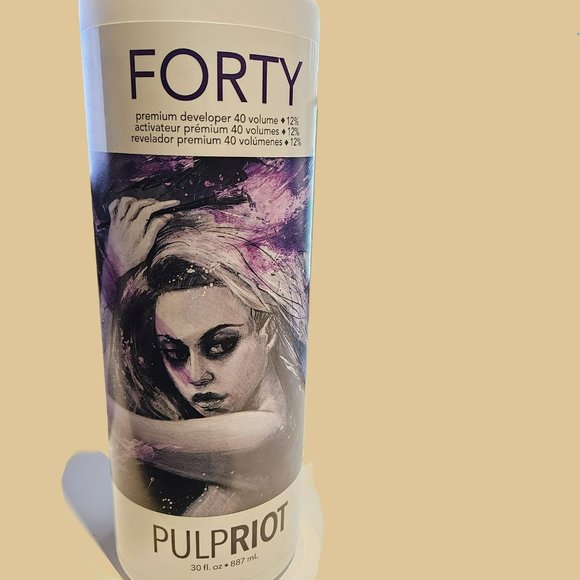 PULP RIOT Forty 40 12% Premium Developer 30 fl oz 887 mL Factory Sealed NEW - Picture 2 of 2